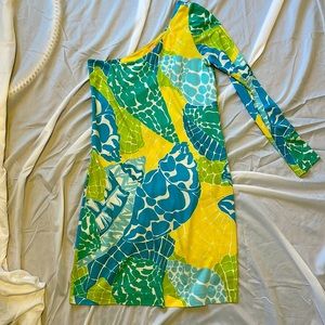 Lilly Pulitzer one asymmetrical dress